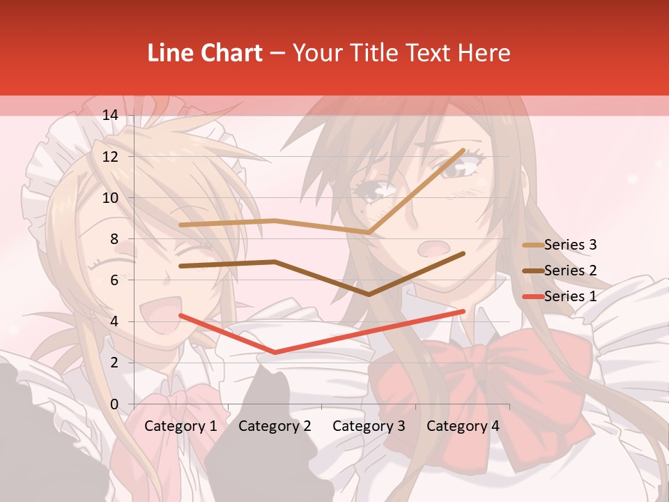 A Couple Of Anime Girls With Long Hair PowerPoint Template