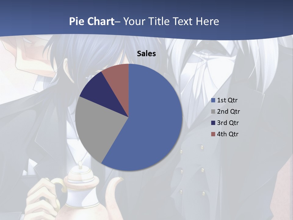 A Couple Of People Standing Next To Each Other PowerPoint Template