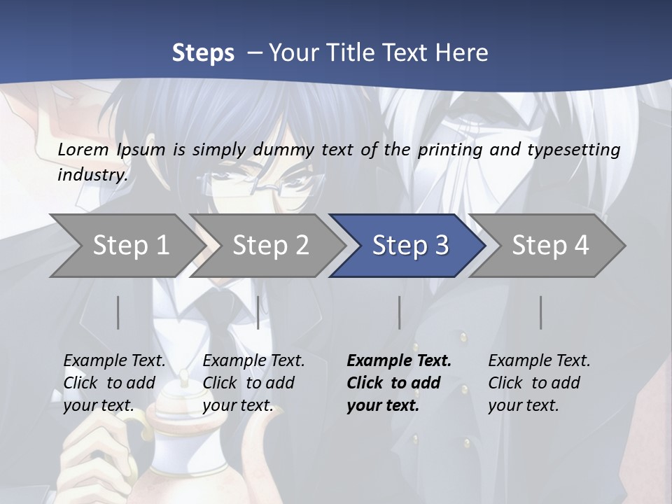 A Couple Of People Standing Next To Each Other PowerPoint Template