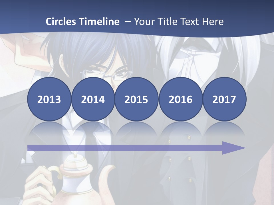 A Couple Of People Standing Next To Each Other PowerPoint Template