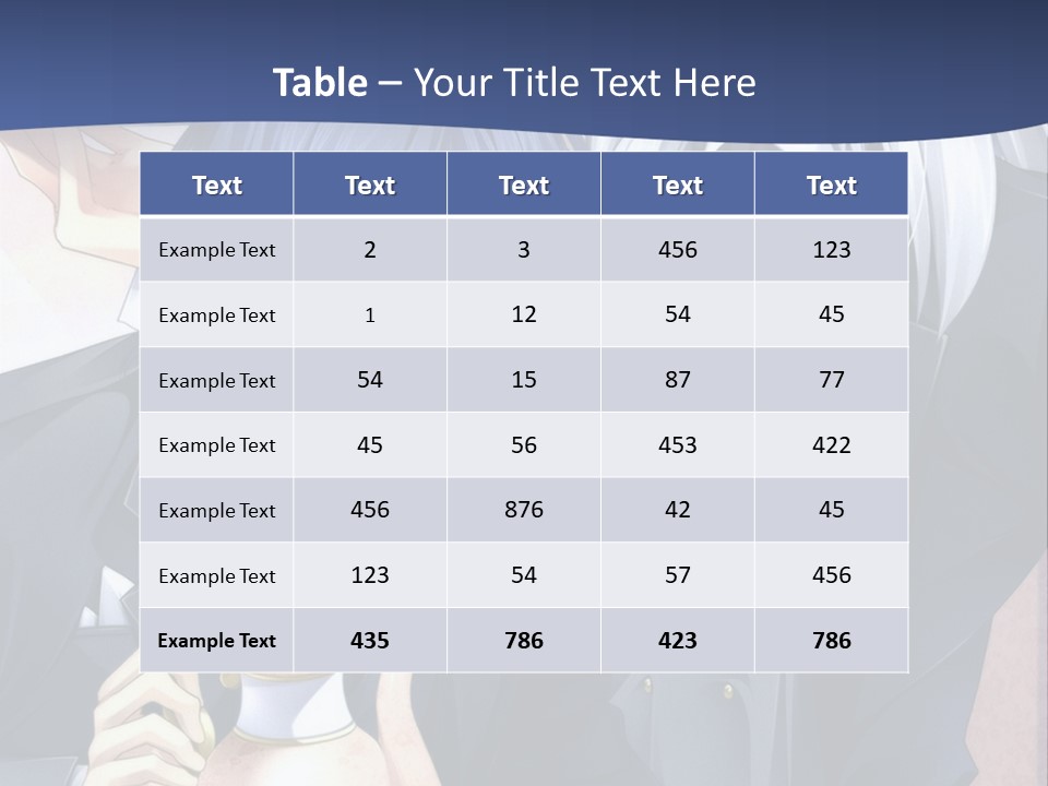 A Couple Of People Standing Next To Each Other PowerPoint Template