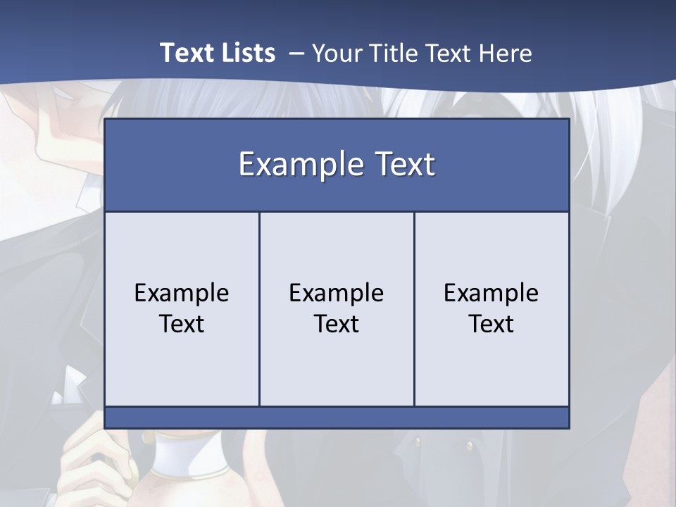 A Couple Of People Standing Next To Each Other PowerPoint Template