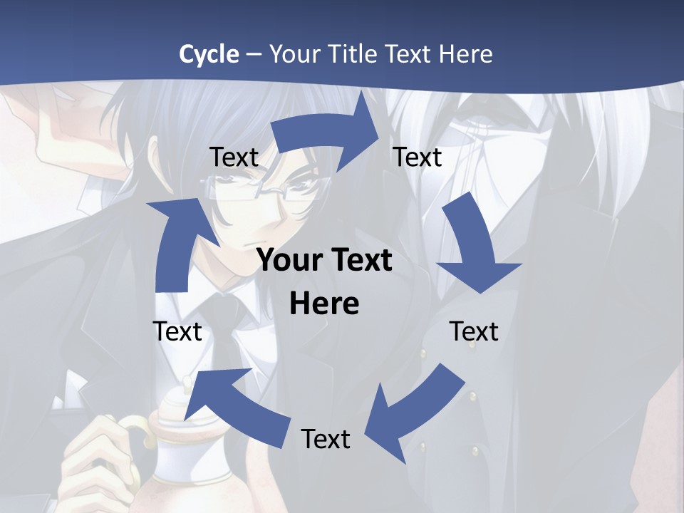 A Couple Of People Standing Next To Each Other PowerPoint Template