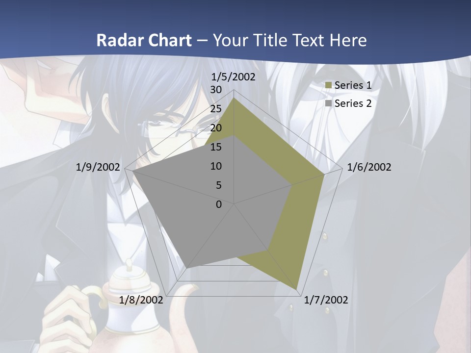 A Couple Of People Standing Next To Each Other PowerPoint Template