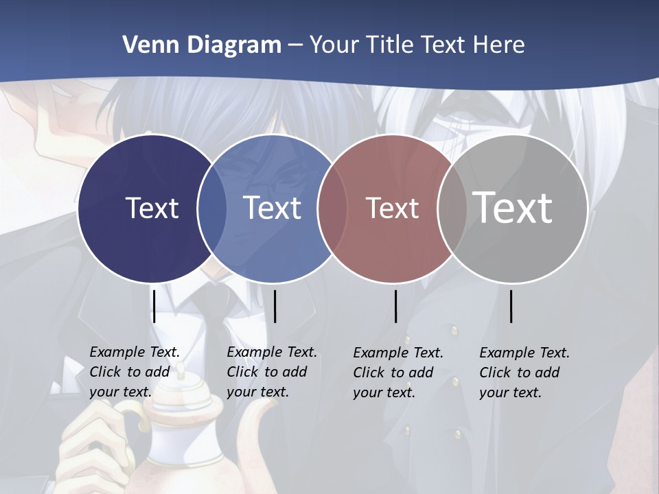A Couple Of People Standing Next To Each Other PowerPoint Template