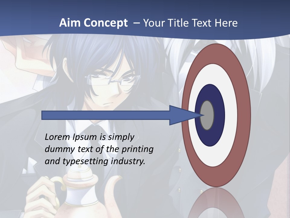 A Couple Of People Standing Next To Each Other PowerPoint Template