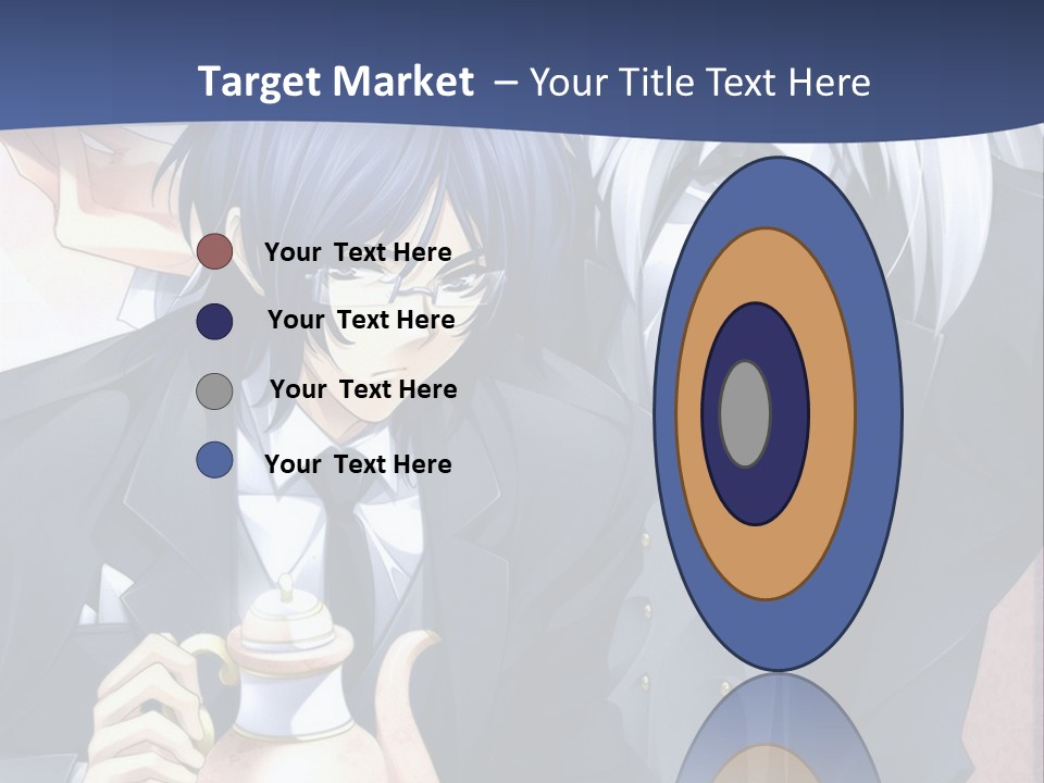 A Couple Of People Standing Next To Each Other PowerPoint Template