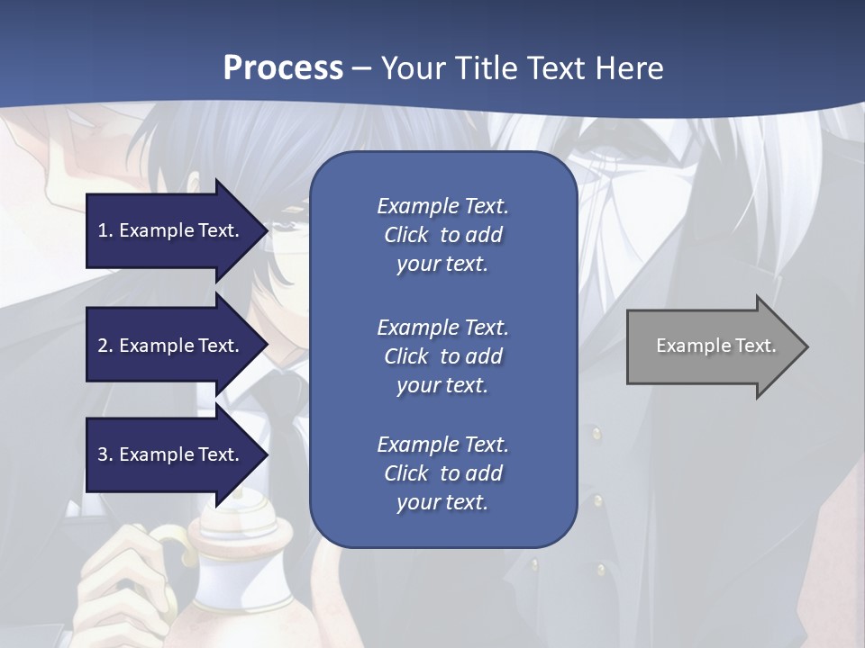 A Couple Of People Standing Next To Each Other PowerPoint Template