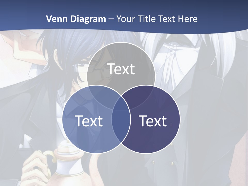 A Couple Of People Standing Next To Each Other PowerPoint Template