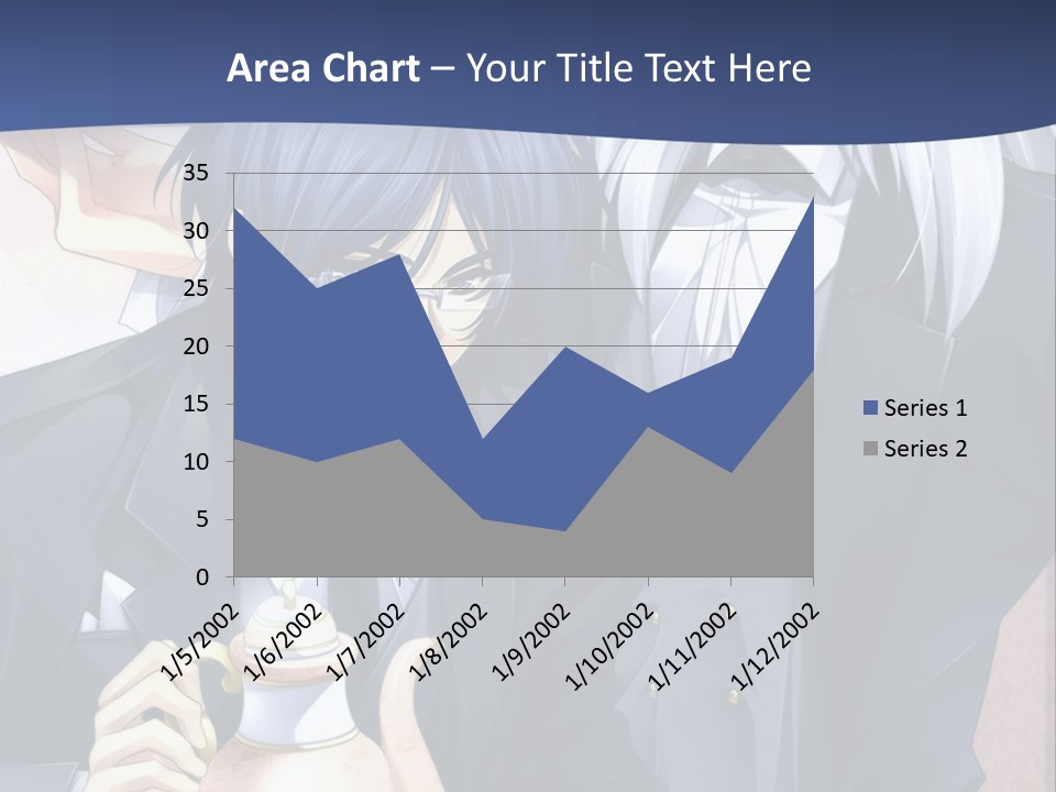 A Couple Of People Standing Next To Each Other PowerPoint Template