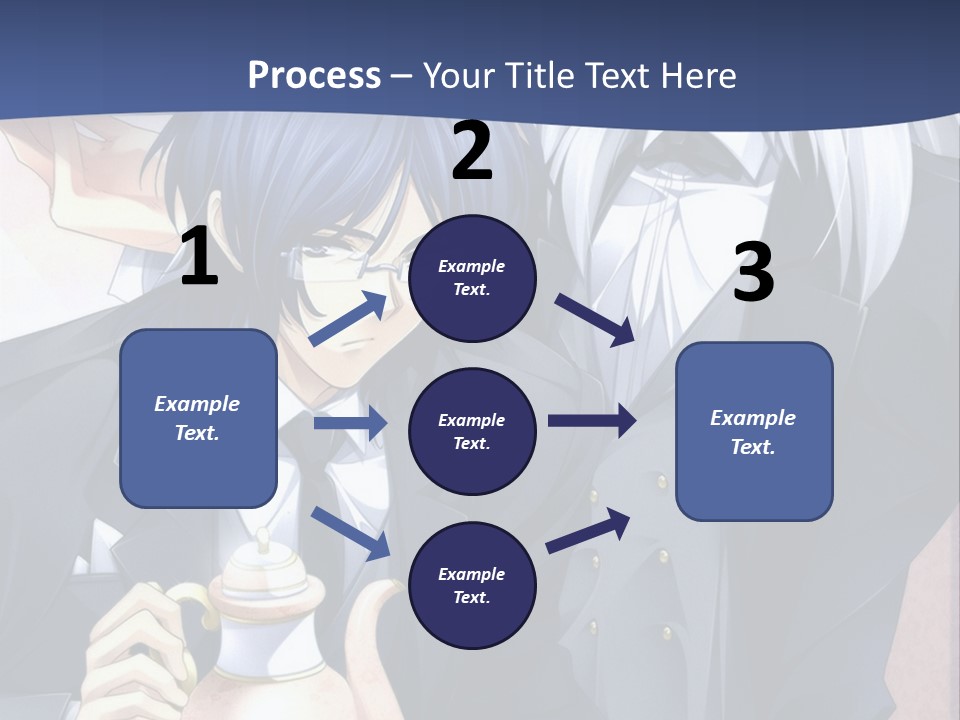 A Couple Of People Standing Next To Each Other PowerPoint Template