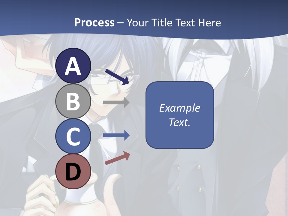 A Couple Of People Standing Next To Each Other PowerPoint Template