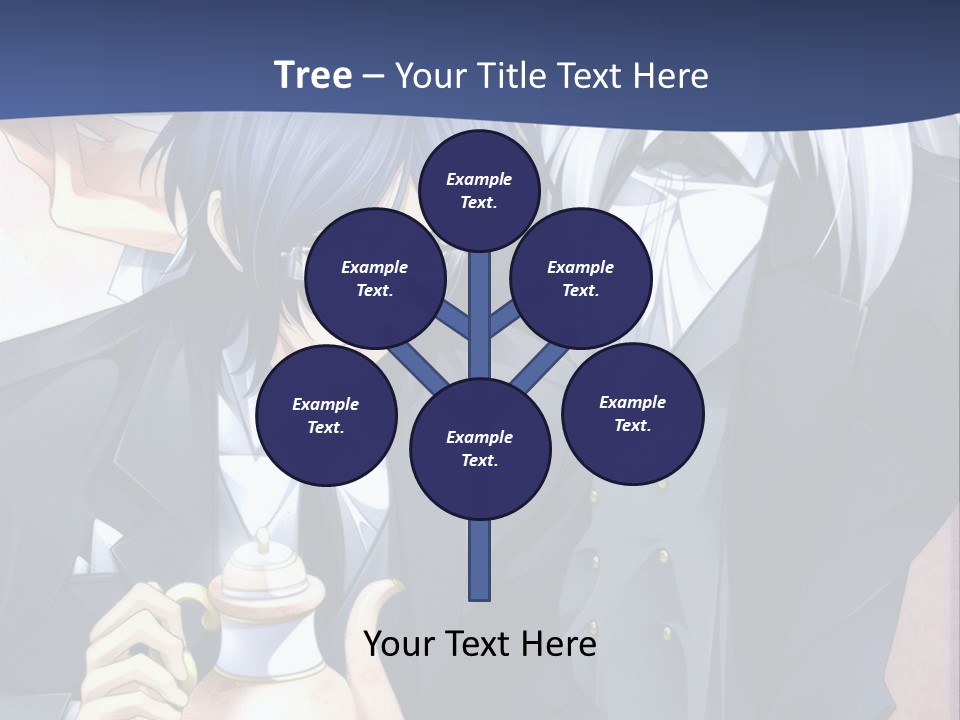 A Couple Of People Standing Next To Each Other PowerPoint Template