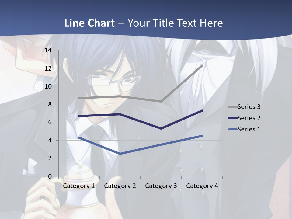 A Couple Of People Standing Next To Each Other PowerPoint Template