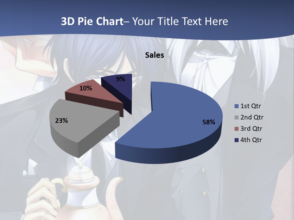 A Couple Of People Standing Next To Each Other PowerPoint Template