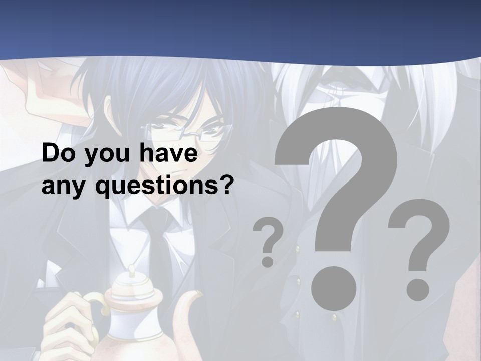 A Couple Of People Standing Next To Each Other PowerPoint Template