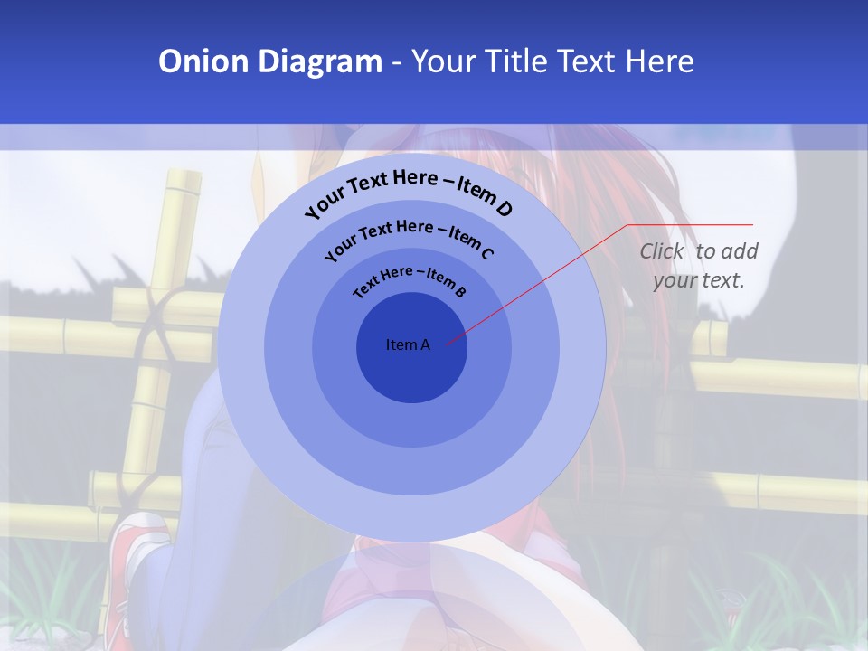 A Couple Of Anime Characters Sitting Next To Each Other PowerPoint Template