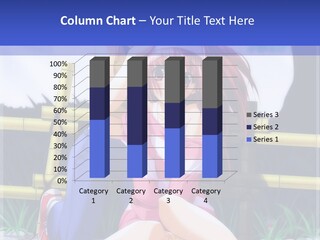 A Couple Of Anime Characters Sitting Next To Each Other PowerPoint Template