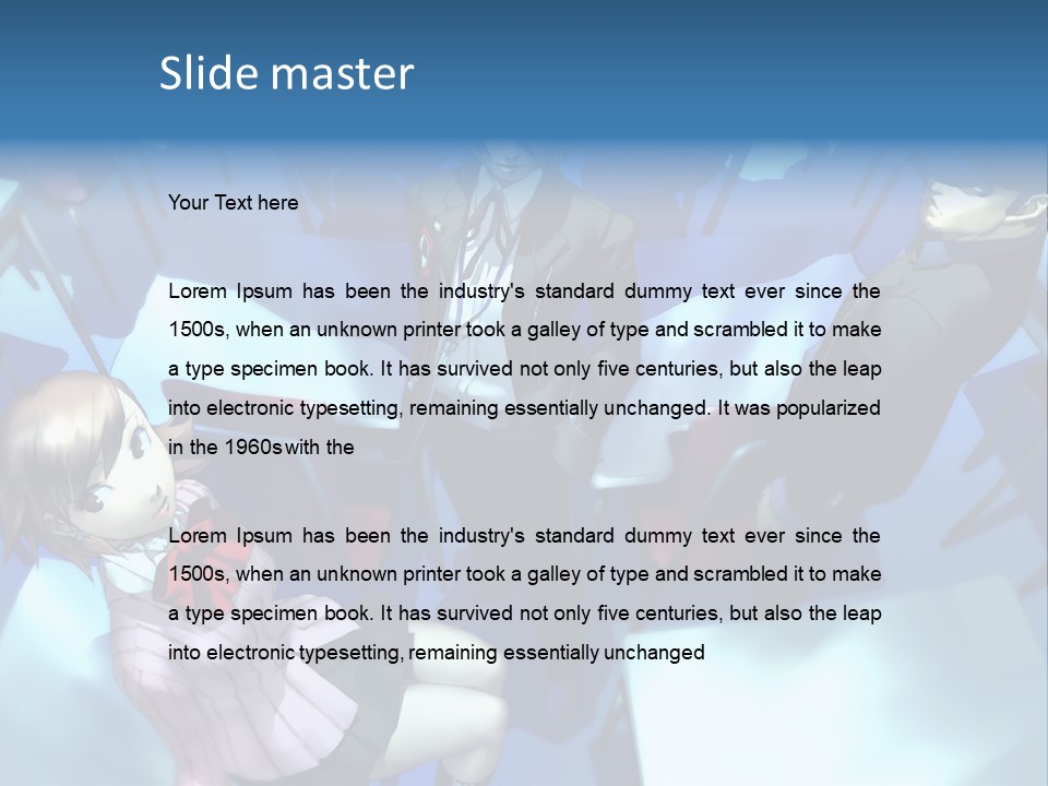 A Group Of People Standing Next To Each Other PowerPoint Template