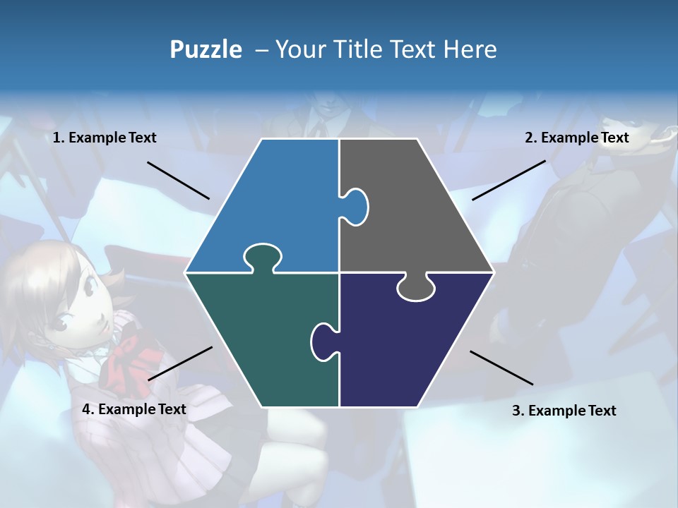 A Group Of People Standing Next To Each Other PowerPoint Template