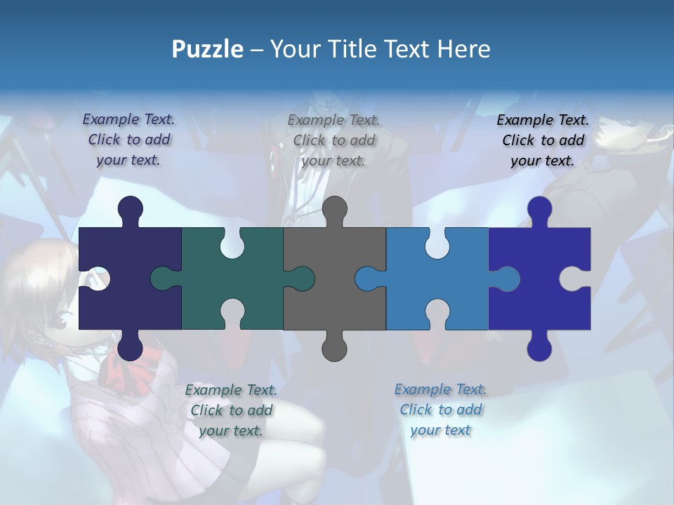 A Group Of People Standing Next To Each Other PowerPoint Template