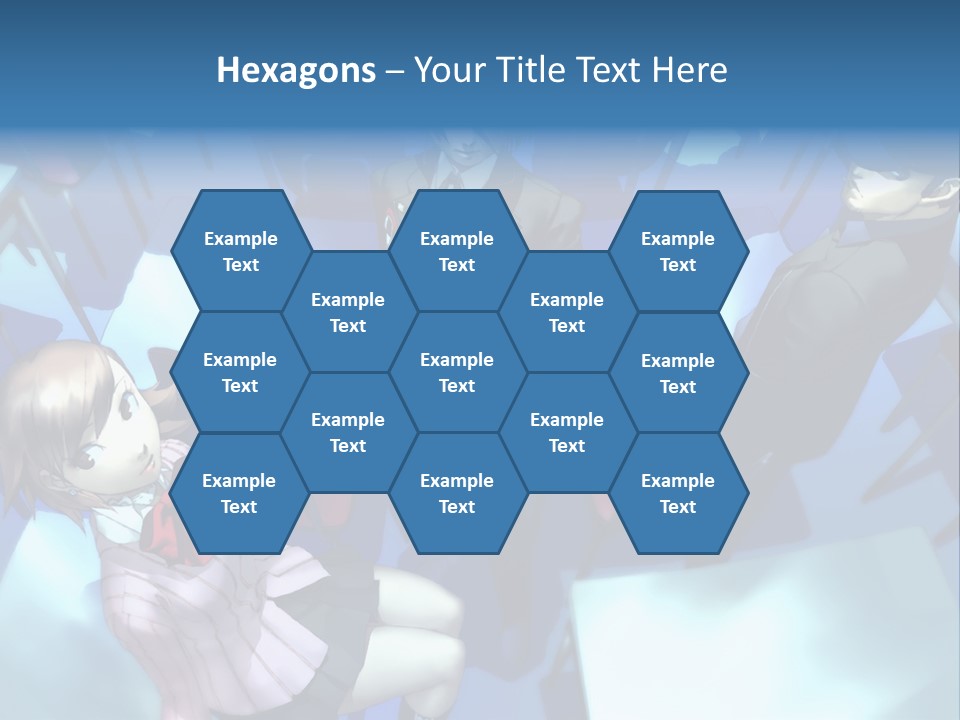 A Group Of People Standing Next To Each Other PowerPoint Template