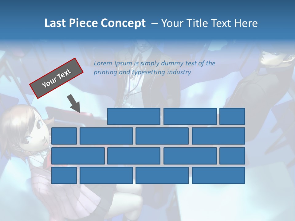 A Group Of People Standing Next To Each Other PowerPoint Template