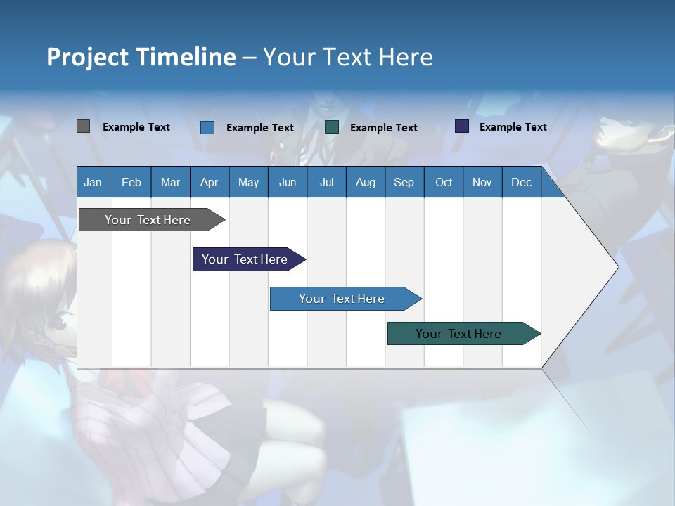 A Group Of People Standing Next To Each Other PowerPoint Template