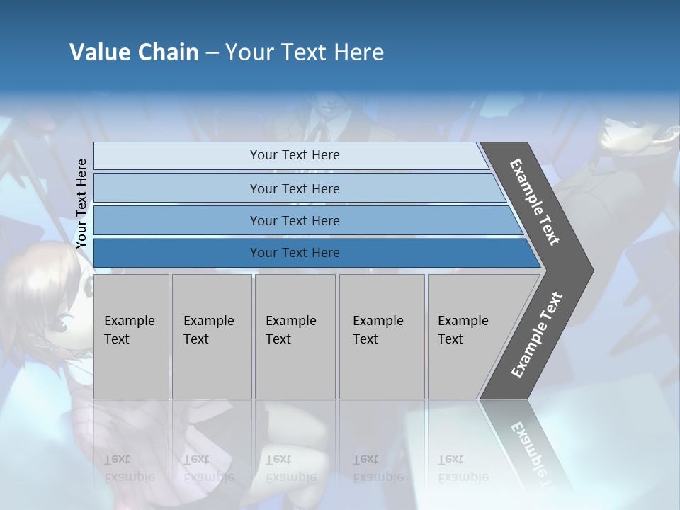 A Group Of People Standing Next To Each Other PowerPoint Template