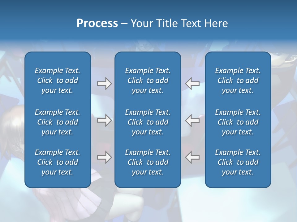 A Group Of People Standing Next To Each Other PowerPoint Template