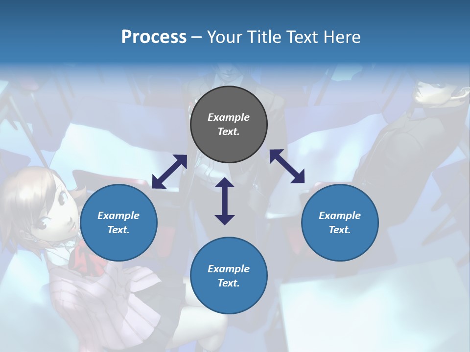 A Group Of People Standing Next To Each Other PowerPoint Template