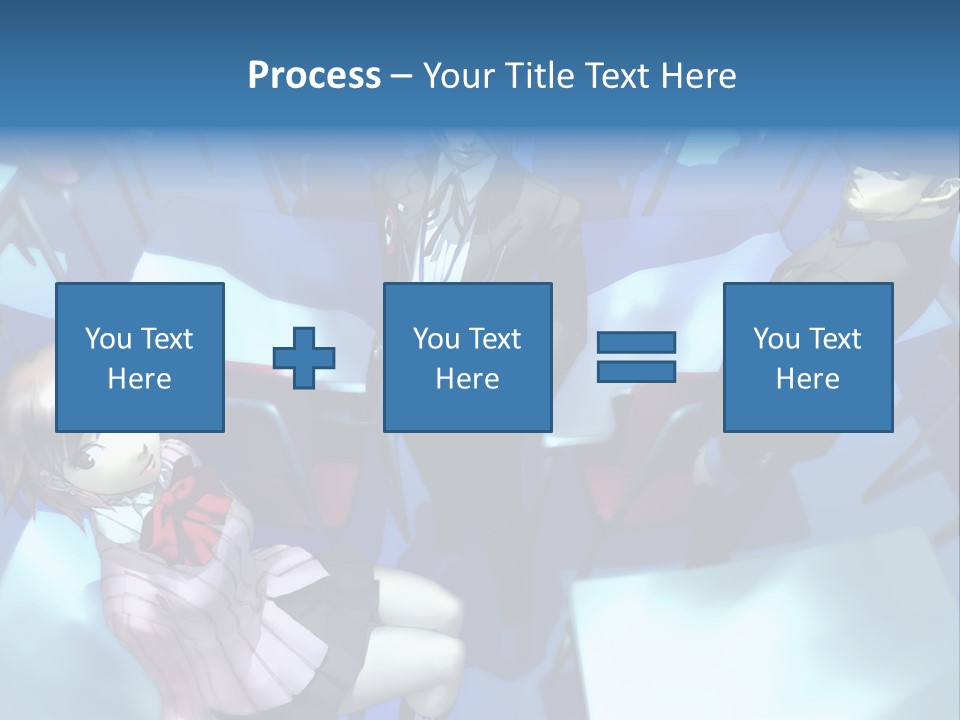 A Group Of People Standing Next To Each Other PowerPoint Template