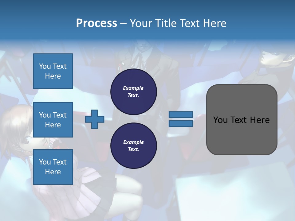 A Group Of People Standing Next To Each Other PowerPoint Template
