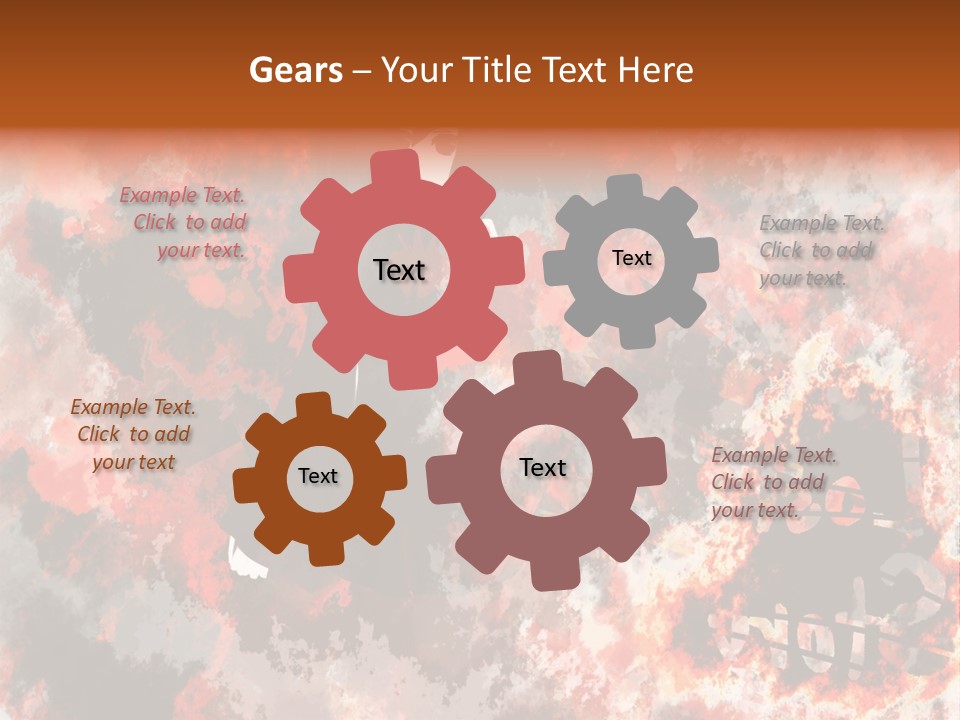 A Woman With Black Hair Standing In Front Of A Red And Black Background PowerPoint Template