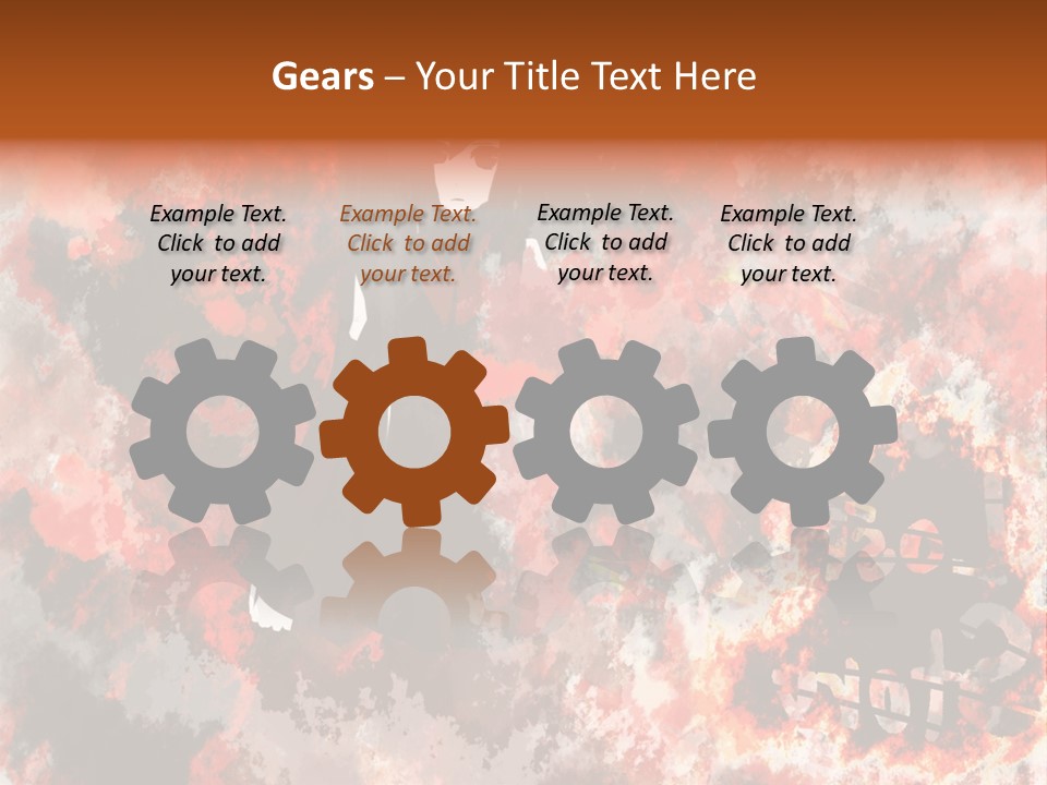 A Woman With Black Hair Standing In Front Of A Red And Black Background PowerPoint Template