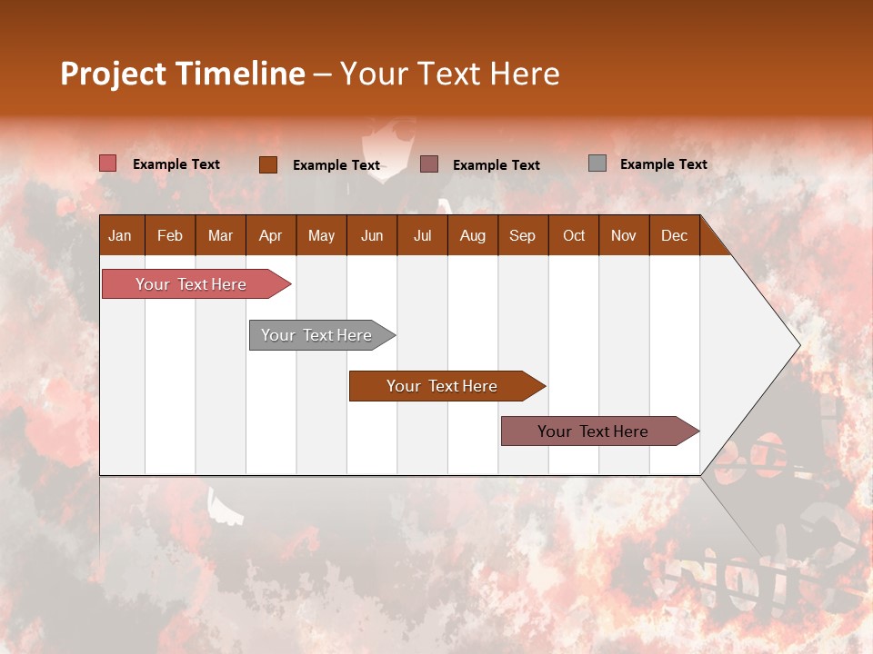 A Woman With Black Hair Standing In Front Of A Red And Black Background PowerPoint Template