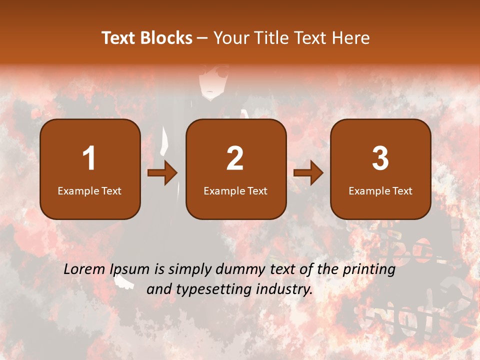 A Woman With Black Hair Standing In Front Of A Red And Black Background PowerPoint Template