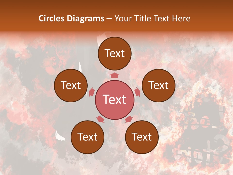 A Woman With Black Hair Standing In Front Of A Red And Black Background PowerPoint Template