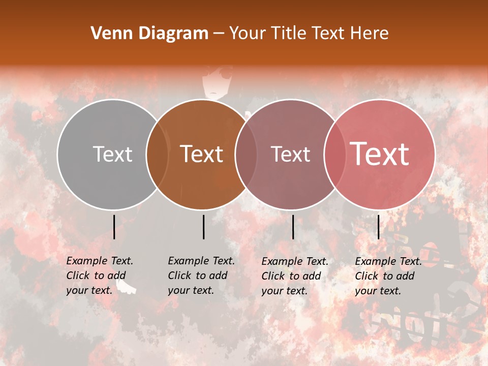 A Woman With Black Hair Standing In Front Of A Red And Black Background PowerPoint Template