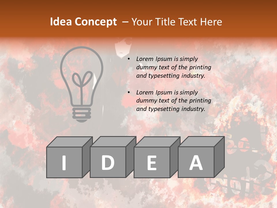 A Woman With Black Hair Standing In Front Of A Red And Black Background PowerPoint Template