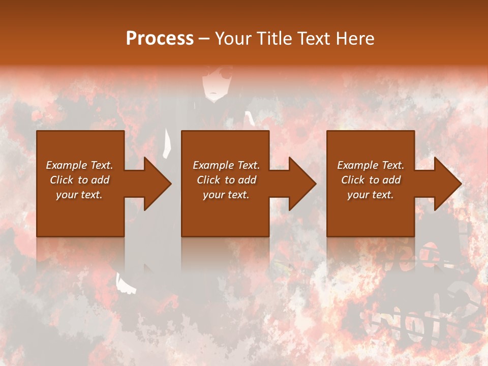 A Woman With Black Hair Standing In Front Of A Red And Black Background PowerPoint Template