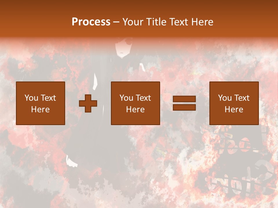 A Woman With Black Hair Standing In Front Of A Red And Black Background PowerPoint Template