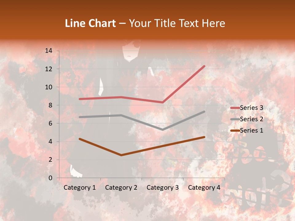 A Woman With Black Hair Standing In Front Of A Red And Black Background PowerPoint Template