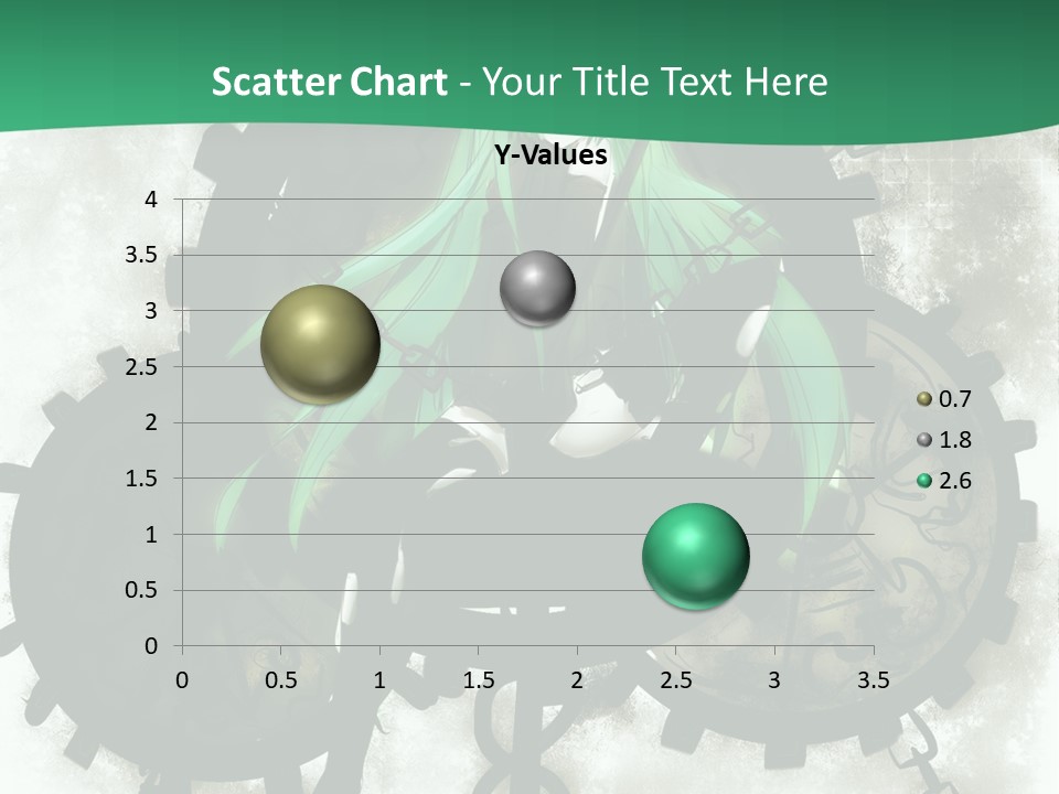 A Powerpoint Presentation With A Green Background PowerPoint Template