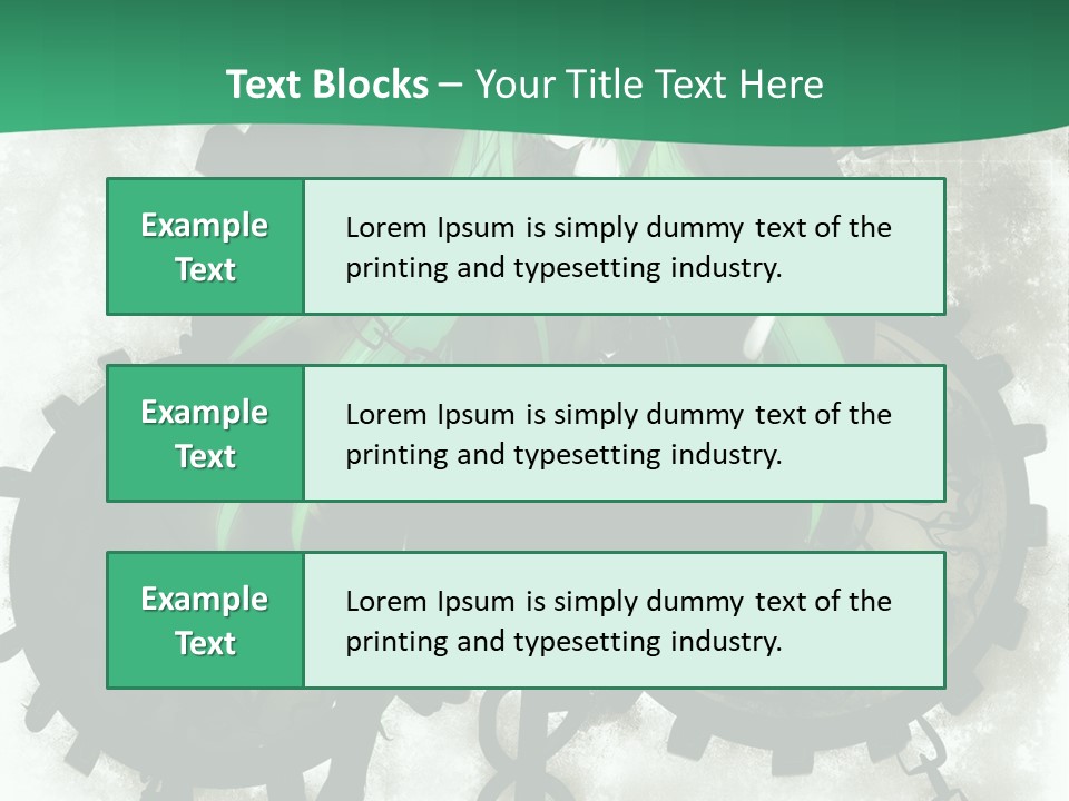 A Powerpoint Presentation With A Green Background PowerPoint Template