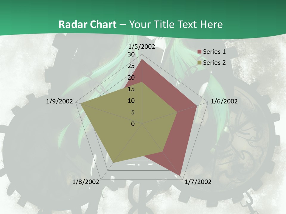 A Powerpoint Presentation With A Green Background PowerPoint Template