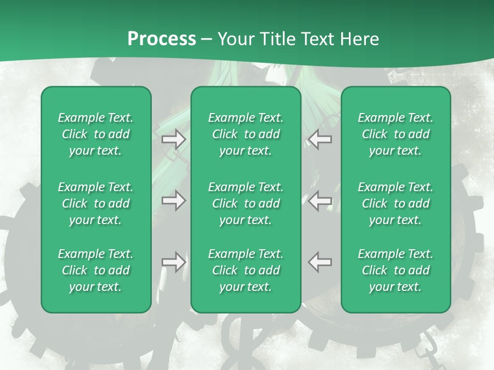 A Powerpoint Presentation With A Green Background PowerPoint Template