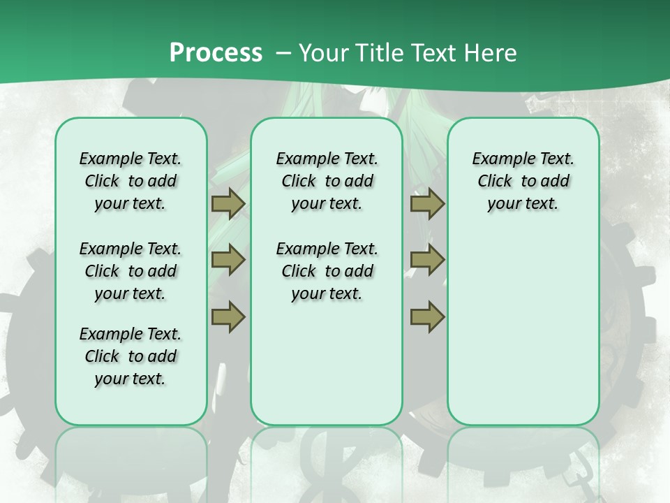 A Powerpoint Presentation With A Green Background PowerPoint Template