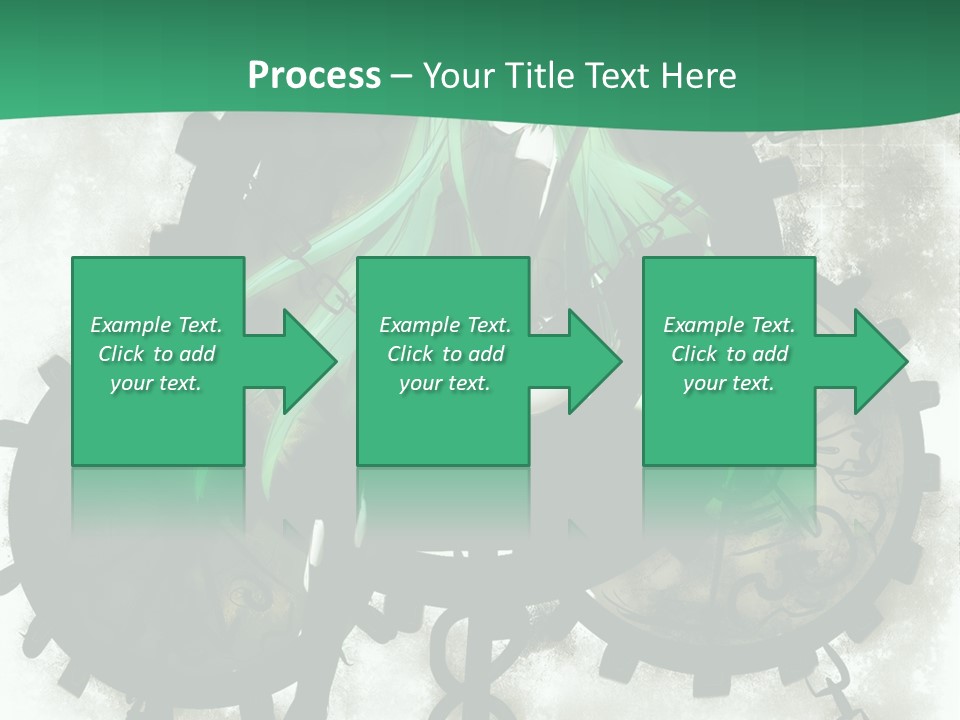A Powerpoint Presentation With A Green Background PowerPoint Template