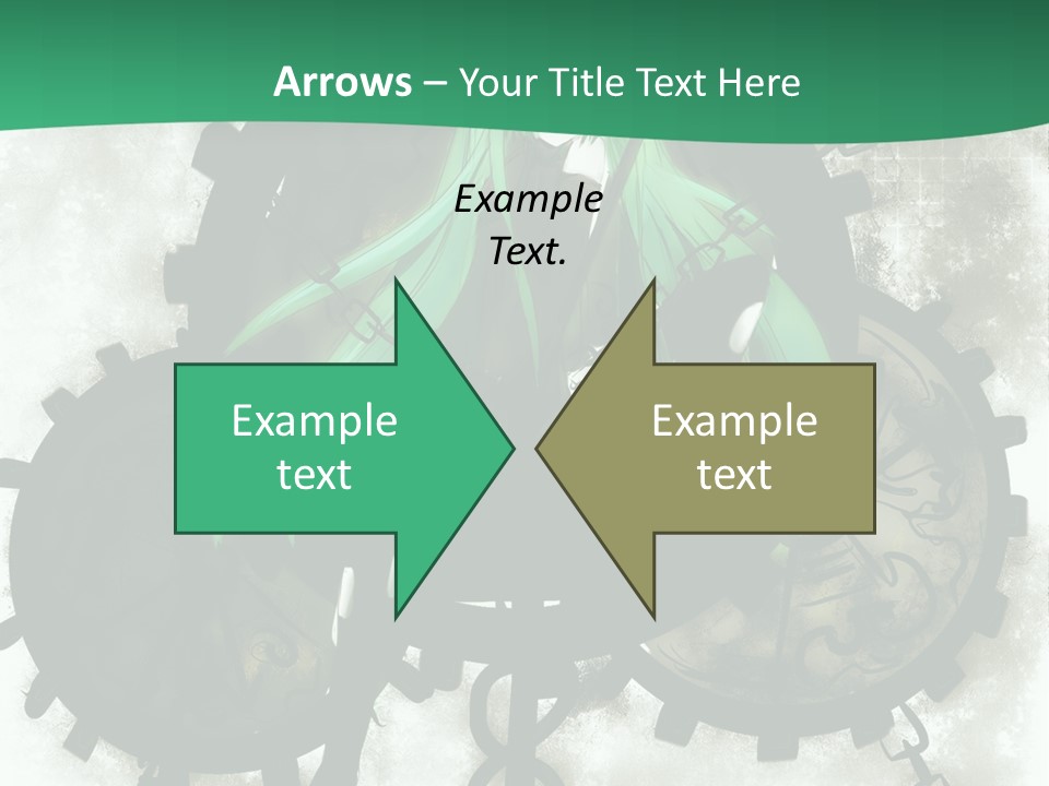 A Powerpoint Presentation With A Green Background PowerPoint Template